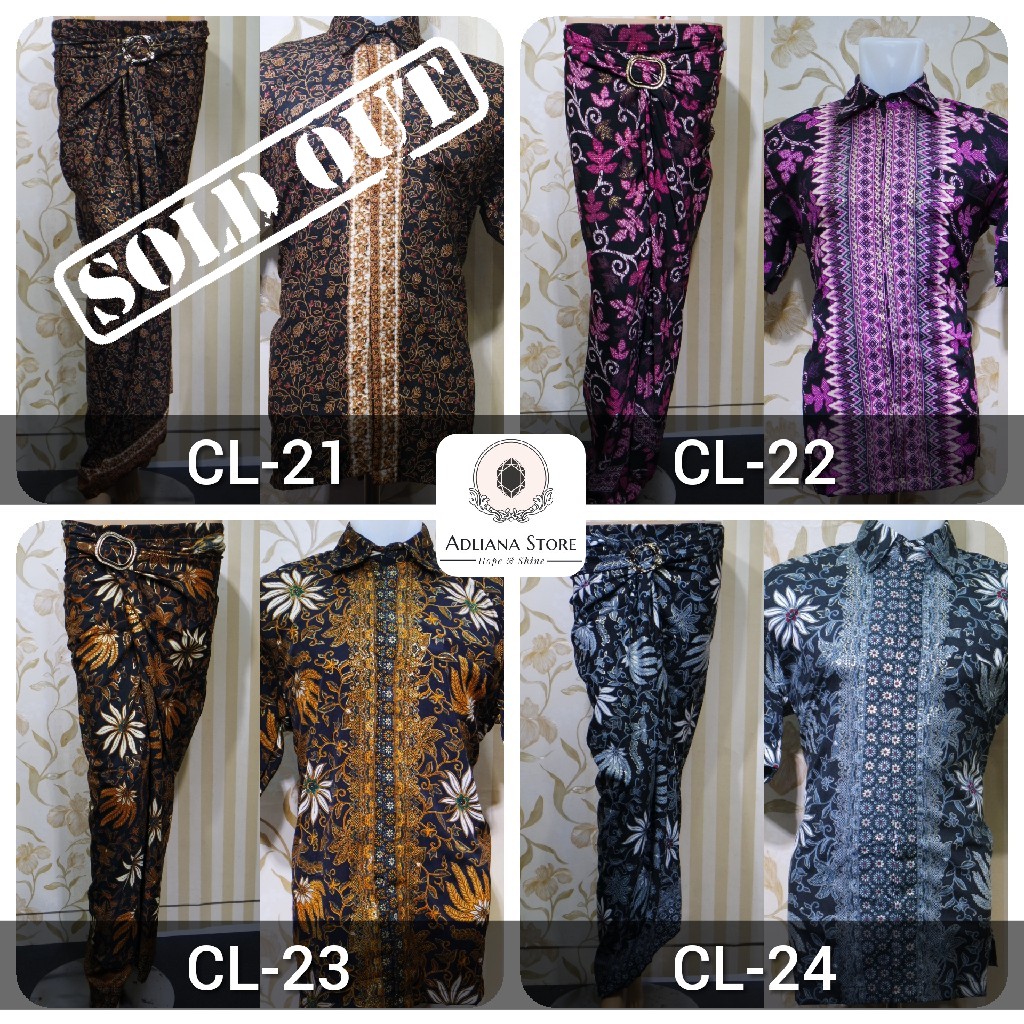 (COD)Rok Lilit dan Kemeja Batik Pria / Couple Lilit / Couple Batik / Batik Couple HANANIA KEBAYA COLLECTIONS