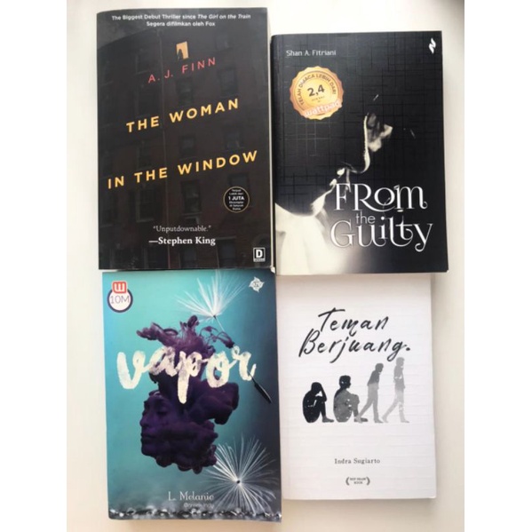

BUKU NOVEL THE WOMAN IN THE WINDOW