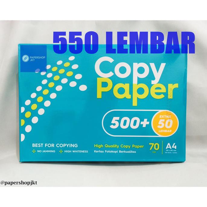 

Copy Paper A4 70gram / Paper Print / Kertas Fotokopi