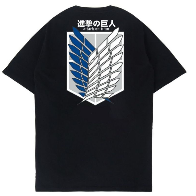 kaos attack on titan bisa Req Warna kaos