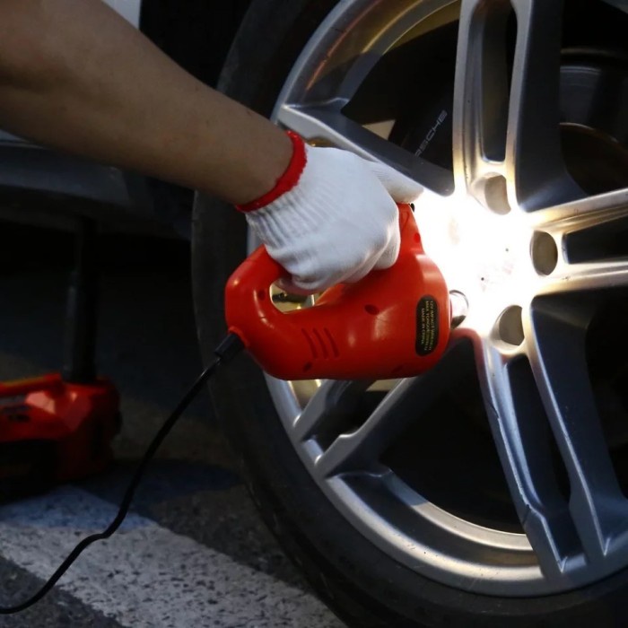 misi- Dongkrak Elektrik/Electric Car Jack 5 Ton Dongkrak Komplit Set 4 in 1