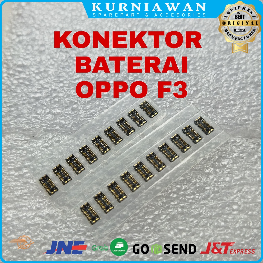 Konektor Baterai Oppo F3 Conector Batre