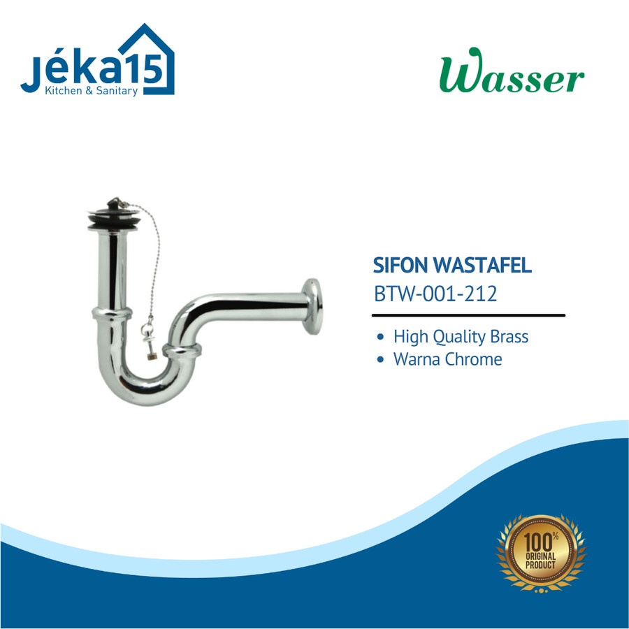 SIPHON WASTAFEL | SIPHON LEHER ANGSA | WASSER BTW 001-212