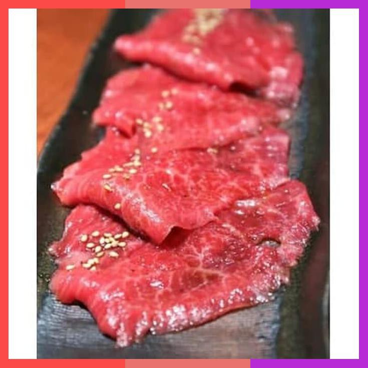 

Daging Sapi Aus Sliced Beef / Sukiyaki / Yakiniku / Shabu Low Fat