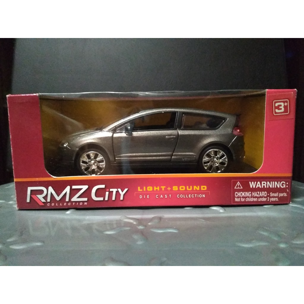 Diecast RMZ City (Sound & Light) Citroen C4 - Grey - Skala 32