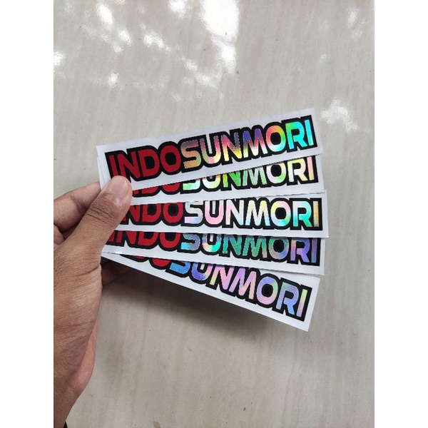 Sticker stiker cutting INDOSUNMORI