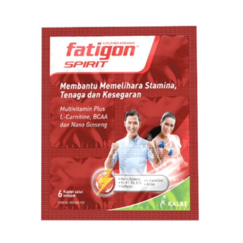 Fatigon Spirit / Multivitamin dan Mineral