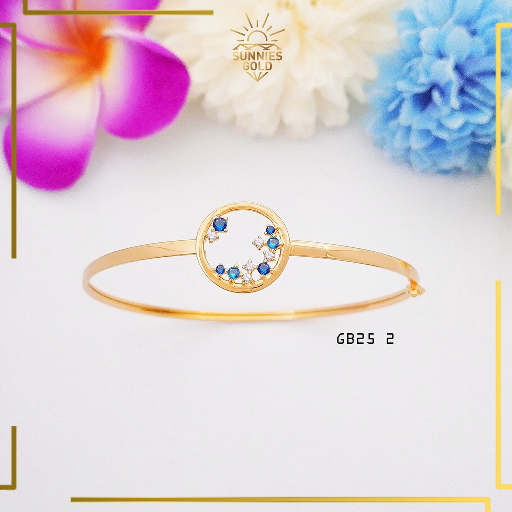 GELANG WANITA EMAS ASLI KADAR 375/8K DAN 300/6K GELANG BANGKOK RINGAN SIZE BESAR MODEL BRANDED KUNCI