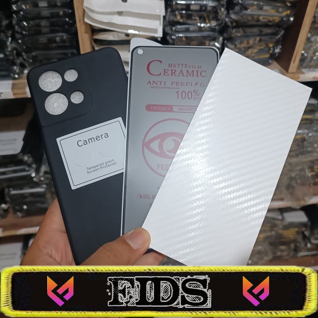 (NEW PAKET 4 IN 1) Case OPPO RENO 8 5G Soft Case Black Matte Free Anti Gores Layar &amp; Anti Gores Camera &amp; Garskin Carbon Pelindung Body Belakang Handphone