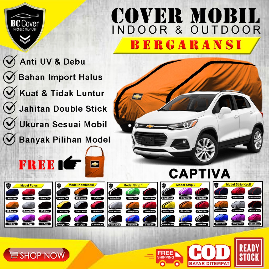 Body Cover Mobil Captiva / Sarung Mobil Chevrolet Captiva / Selimut Mantel Tutup Pelindung Jas Mantol Kerudung Penutup Chevrolet Captiva Outdoor