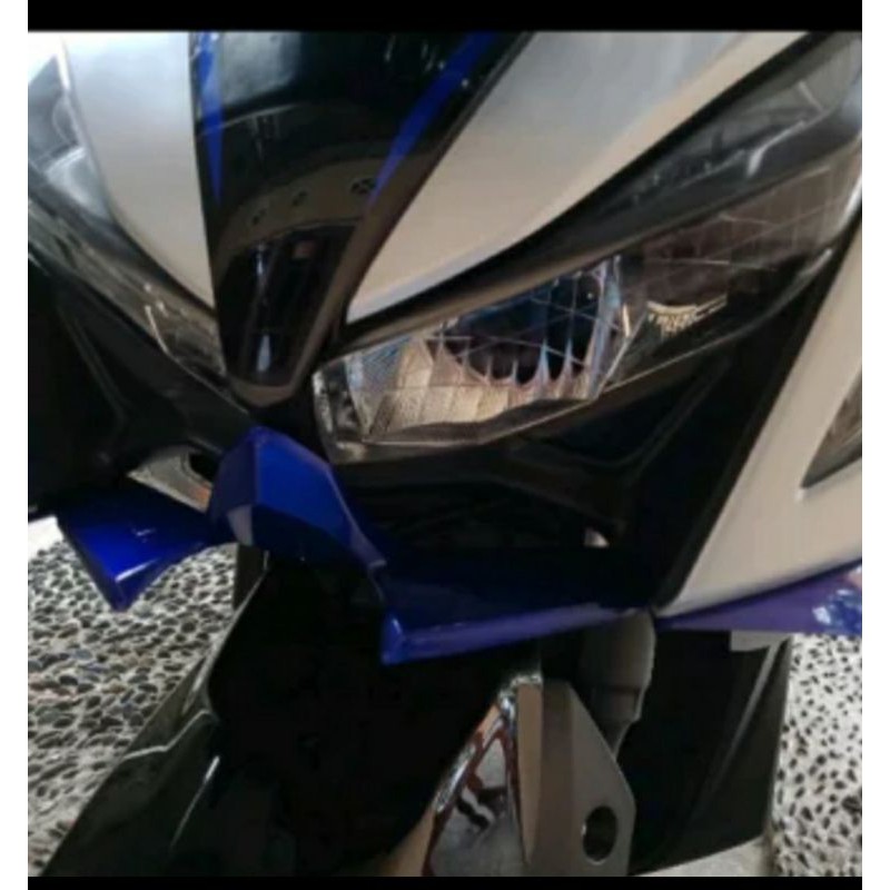 Winglet Yamaha aerox 155 plastik VND - winglet aerox 155 VND