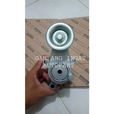 Tensioner Assy V Belt Fanbelt Toyota Innova Bensin Hilux Bensin Fortuner Bensin ORIGINAL