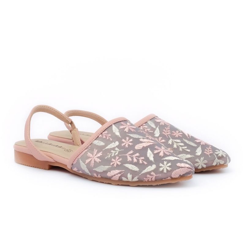 [Preloved] Sepatu Wanita Mule Pink Size 41 by Khakikakiku