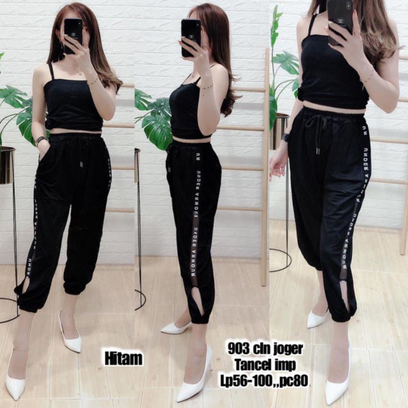 RESTOK BEST SELLER celana joger list under 903