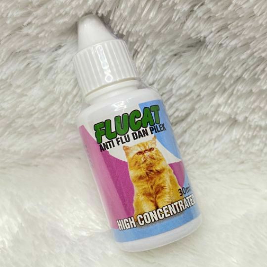 Obat flu dan pilek kucing flucat 30ml