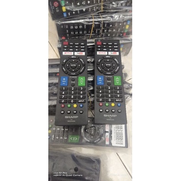Remot Remote TV Sharp Aquos Smart Youtube Browser Original Asli Ori

