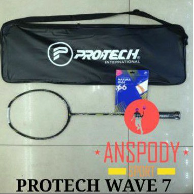 RAKET BADMINTON PROTECH WAVE 7