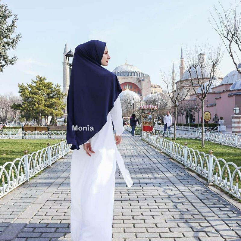Kalila Hijab by Monia Hijab Kids size  XL Dewasa | Hijab syari terlaris
