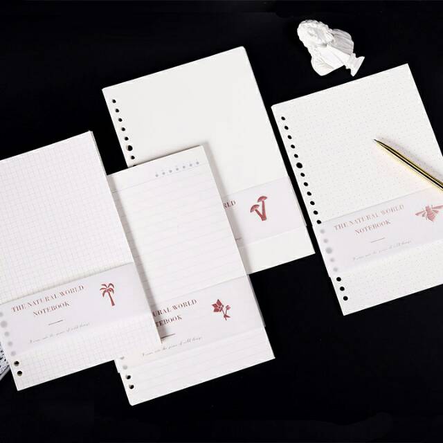 

The Natural World Loose Leaf Binder Paper/isi binder