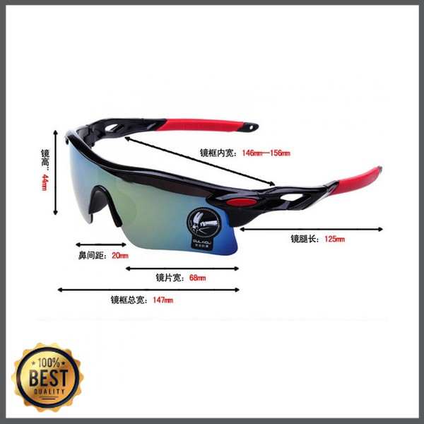 TG-IB506 OULAIOU HAOGHIMENG Kacamata Sepeda Lensa Mercury - 009181