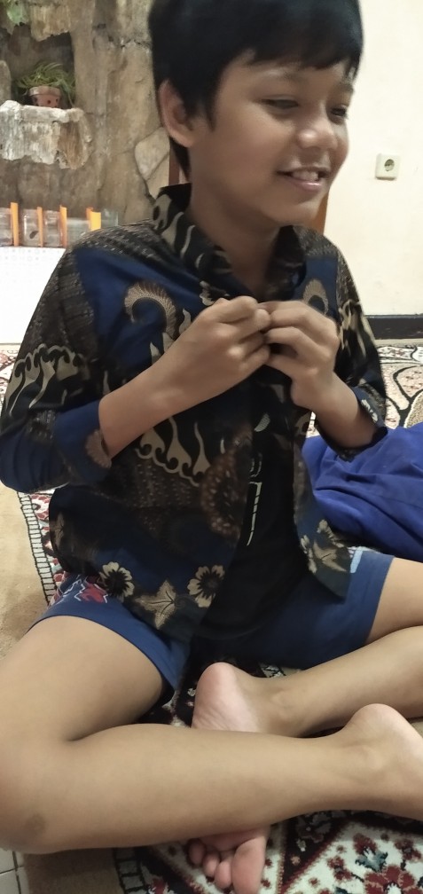 Kemeja Batik Pria Ppbtk07 Modern Lengan Panjang Casual Modis Trendy Masa Kini M L Xl Asli Pekalongan