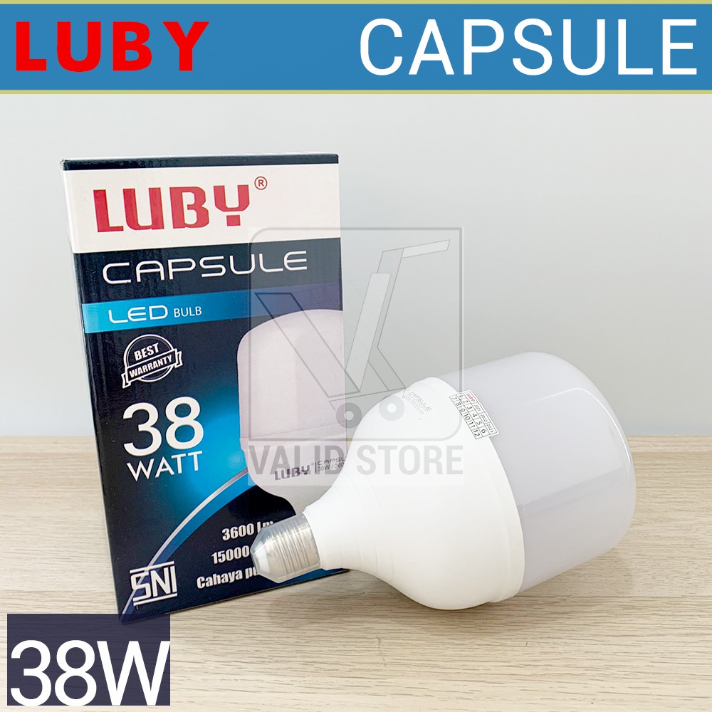 Luby Capsule Lampu Led 38W / 38 Watt
