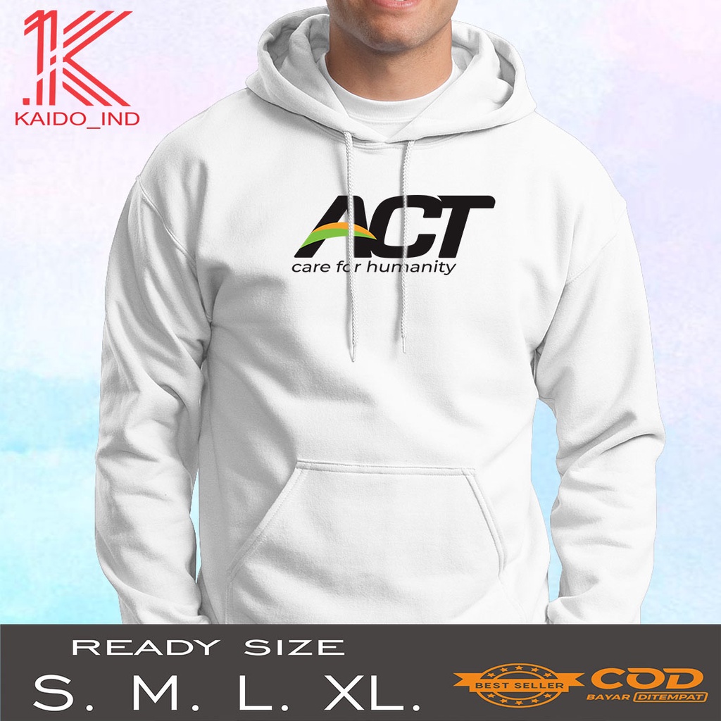 HOODIE Aksi Cepat Tanggap ACT Care for humanity Logo HOODIE Distro | HOODIE PRIA | JAKET PRIA | HOOD