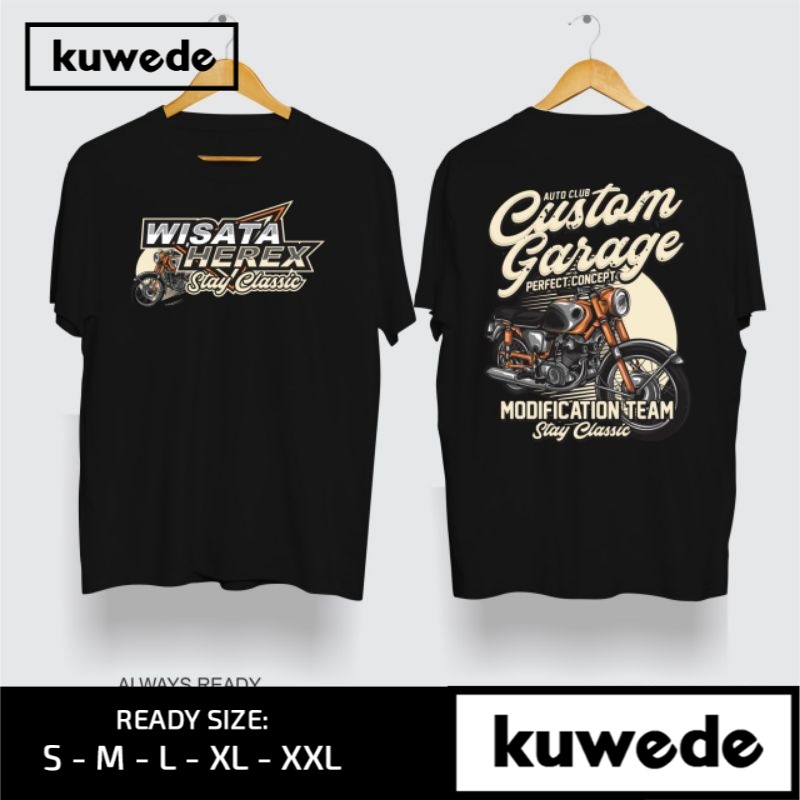 Baju Kaos Wisata Herek Tshirt Custom Garage Racing Team