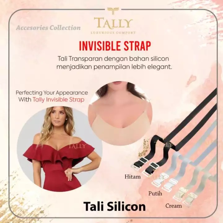 Tali Bra Tally - Tali Sambungan Bra Merk Tally