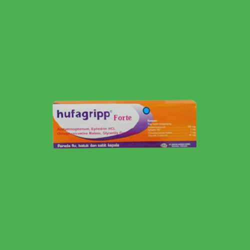 HUFAGRIP FORTE TABLET PER BOX'S