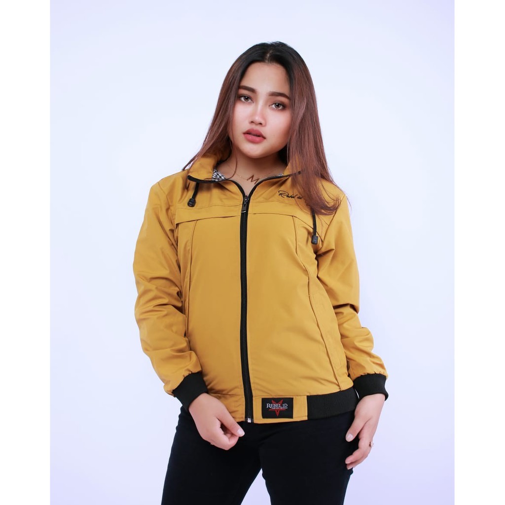 Jaket cewe casual jaket bomber