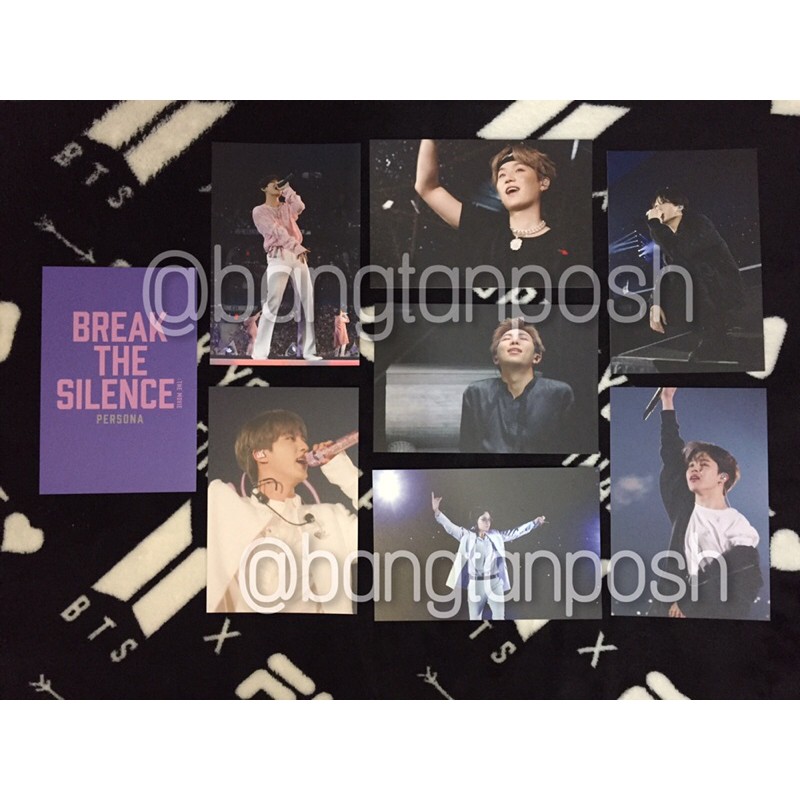 [READY STOCK] BREAK THE SILENCE POSTCARD