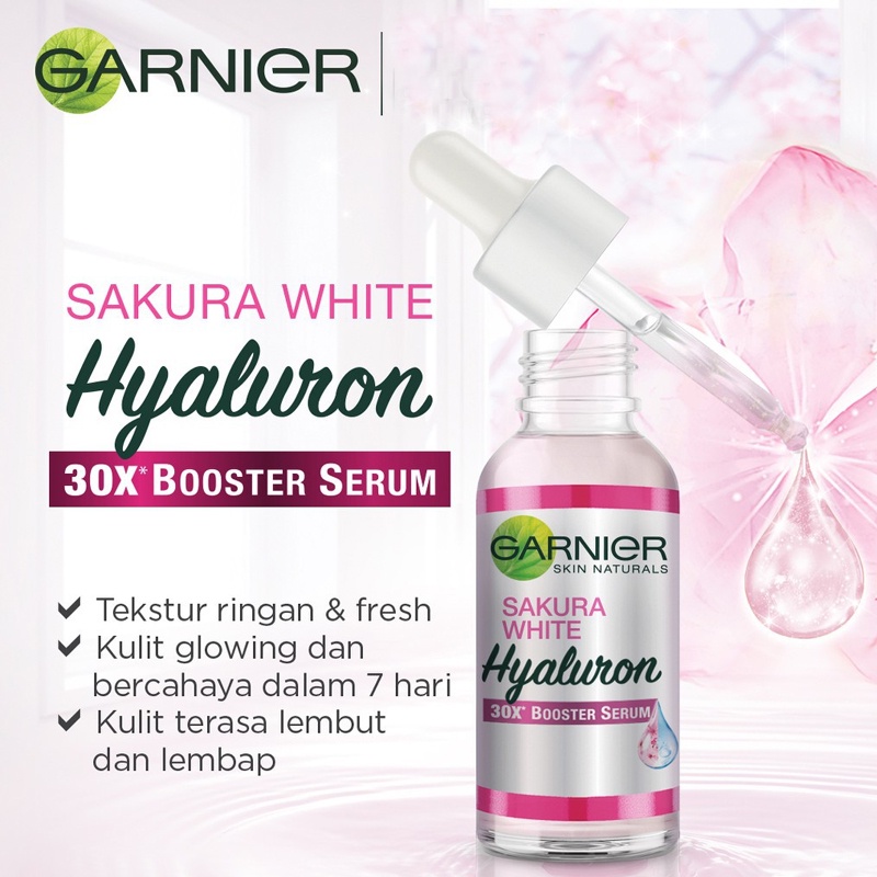 Garnier Sakura Glow Hyaluron 30x Booster Serum