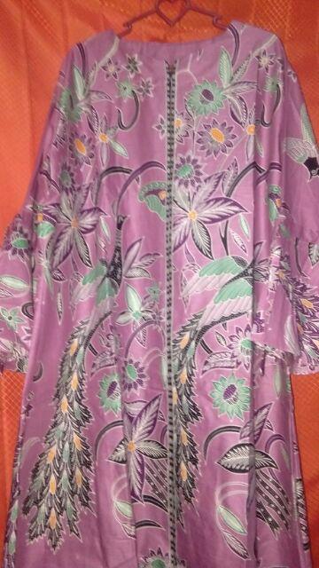 Best Seller Marina Batik Tunik Lengan Pita Resleting Depan Ada Juga Ukuran Jumbo,higt Quality