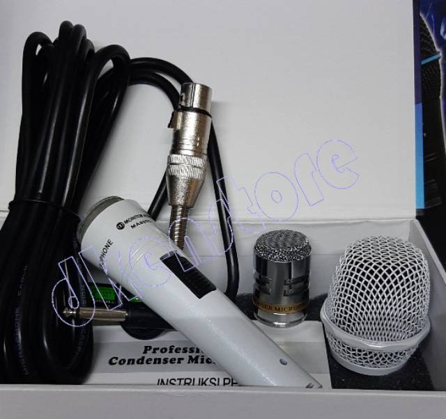 Mic kabel kondensor Monitor Audio MA809C sensitif