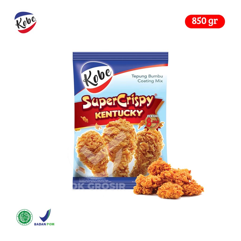 

Kobe Tepung Super Crispy Kentucky (850 gr)