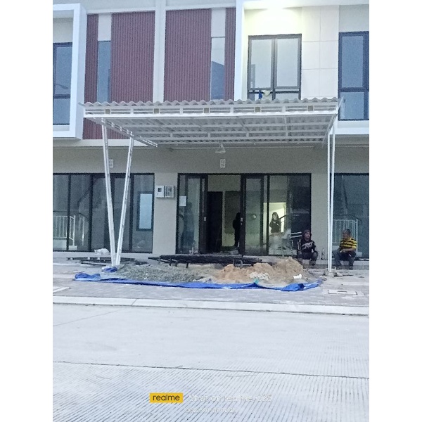 KANOPI MINIMALIS MURAH ATAP ALDERON
