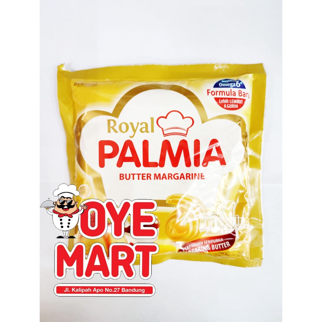 PALMIA ROYAL BUTTER MARGARINE 200GR