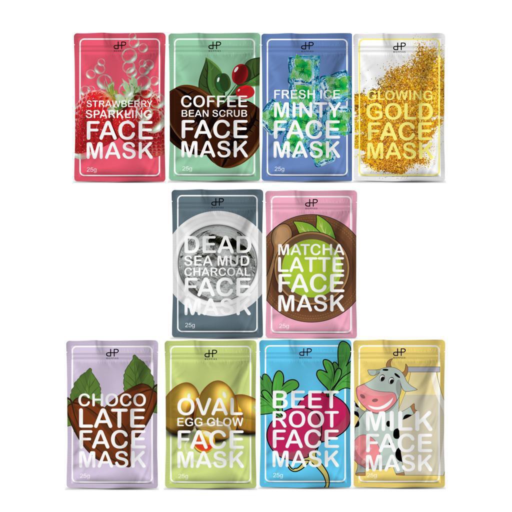 HUPPIES Masker Bubuk Organik 25gr / Masker Wajah