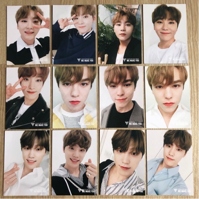 TRADING CARD SEVENTEEN JAPAN DEBUT SHOWCASE WE MAKE YOU (SEUNGKWAN DK DOKYEOM DINO CHAN)