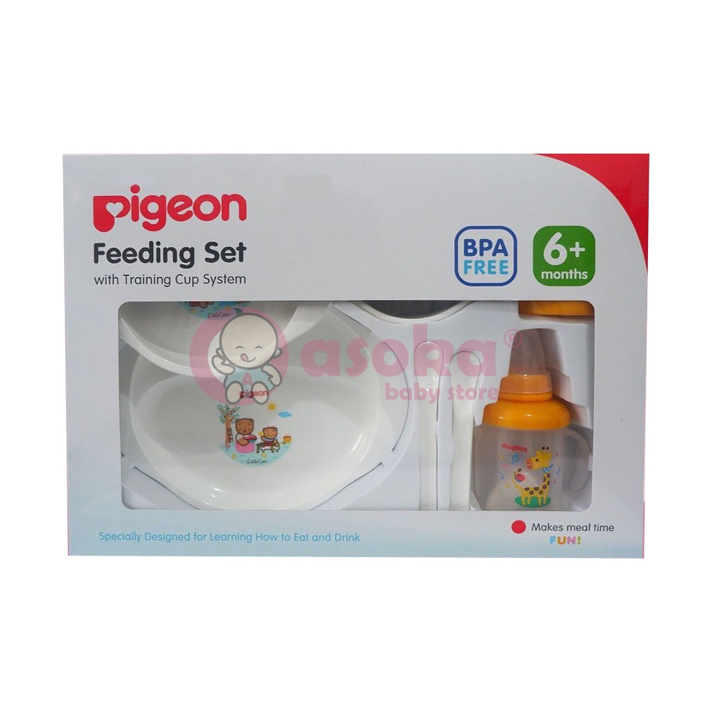 Pigeon Feeding Set with Training Cup System 6+ Months Besar ASOKA