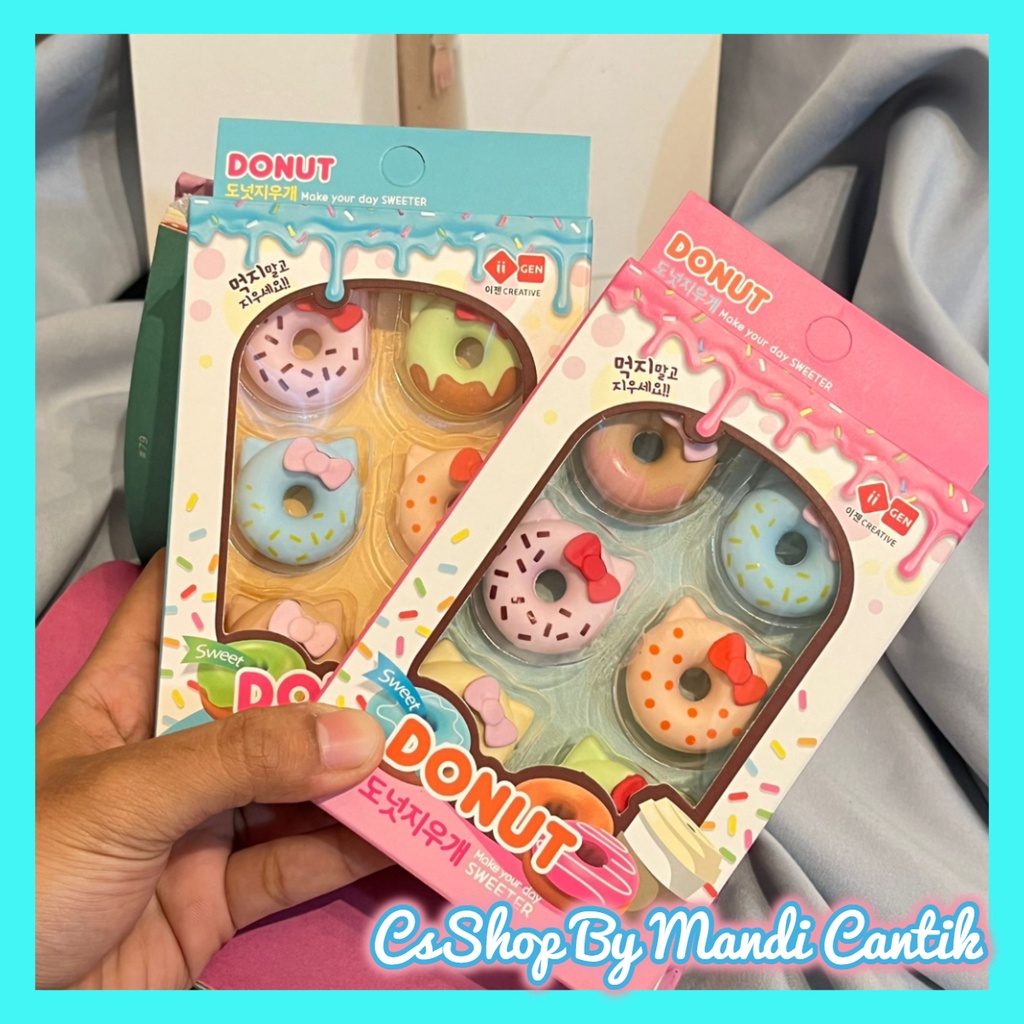 

1SET Penghapus bentuk donat micky miney kuping lucu unik termurah cod