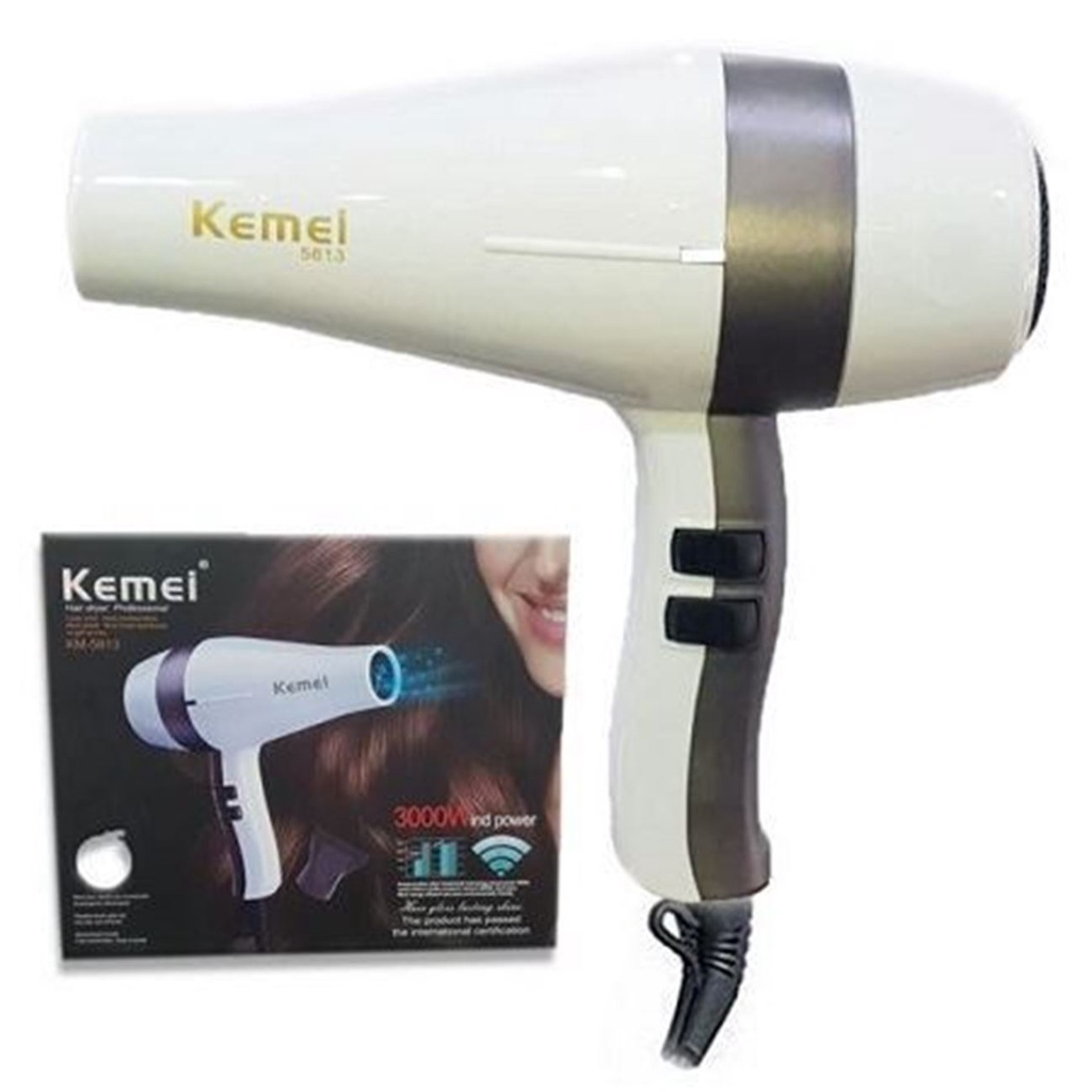 Kemei Hair Dryer KM-5813 Hairdryer Pengering Rambut