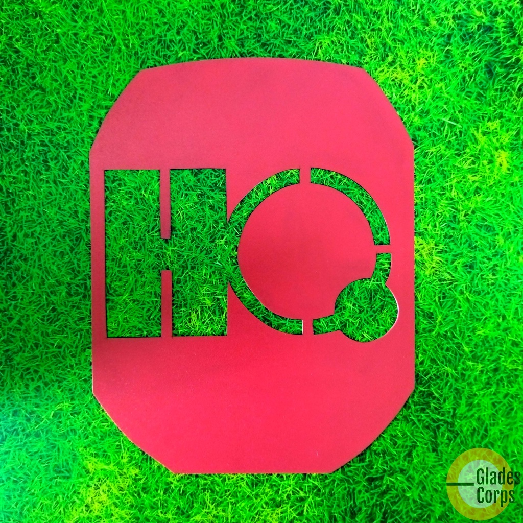 

Stencil Card Badminton Cetakan Logo Raket Hi-Qua