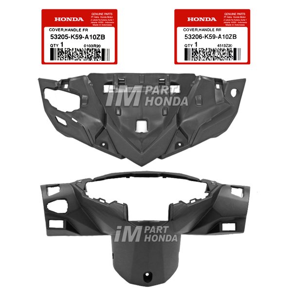 SALE  53205-K59-A10ZB 53206-K59-A10ZB BATOK DEPAN BELAKANG VARIO 125 150 LED 2015 - 2017 ISS