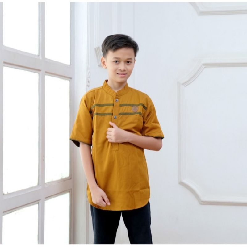 Fashion Baju Muslim Anak Laki - Koko Turki Anak Cowok Terlaris 4 - 12 Tahun