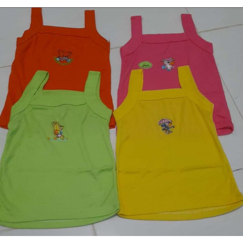 singlet anak bayi perempuan warna /1pcs (R²)