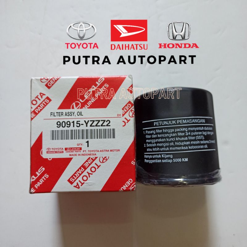 filter oli innova fortuner hilux original