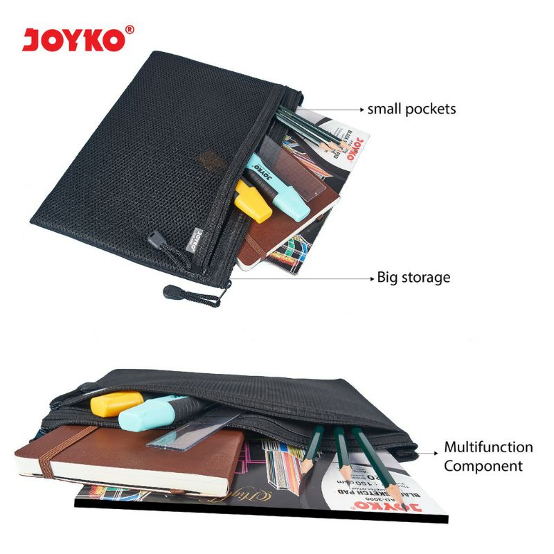

JOYKO DCB49 CUSHION PADDED DOCUMENT FILE BAG MAP RESLETING KAIN BUSA