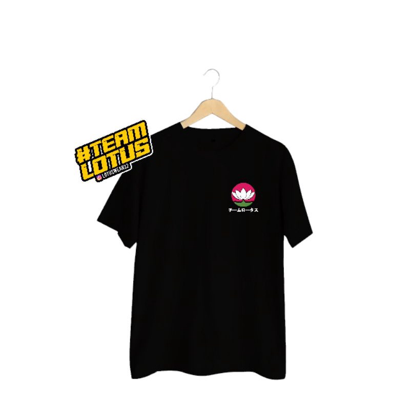 kaos bunga teratai | kaos original team lotus TL | kaos pria wanita | pride indo